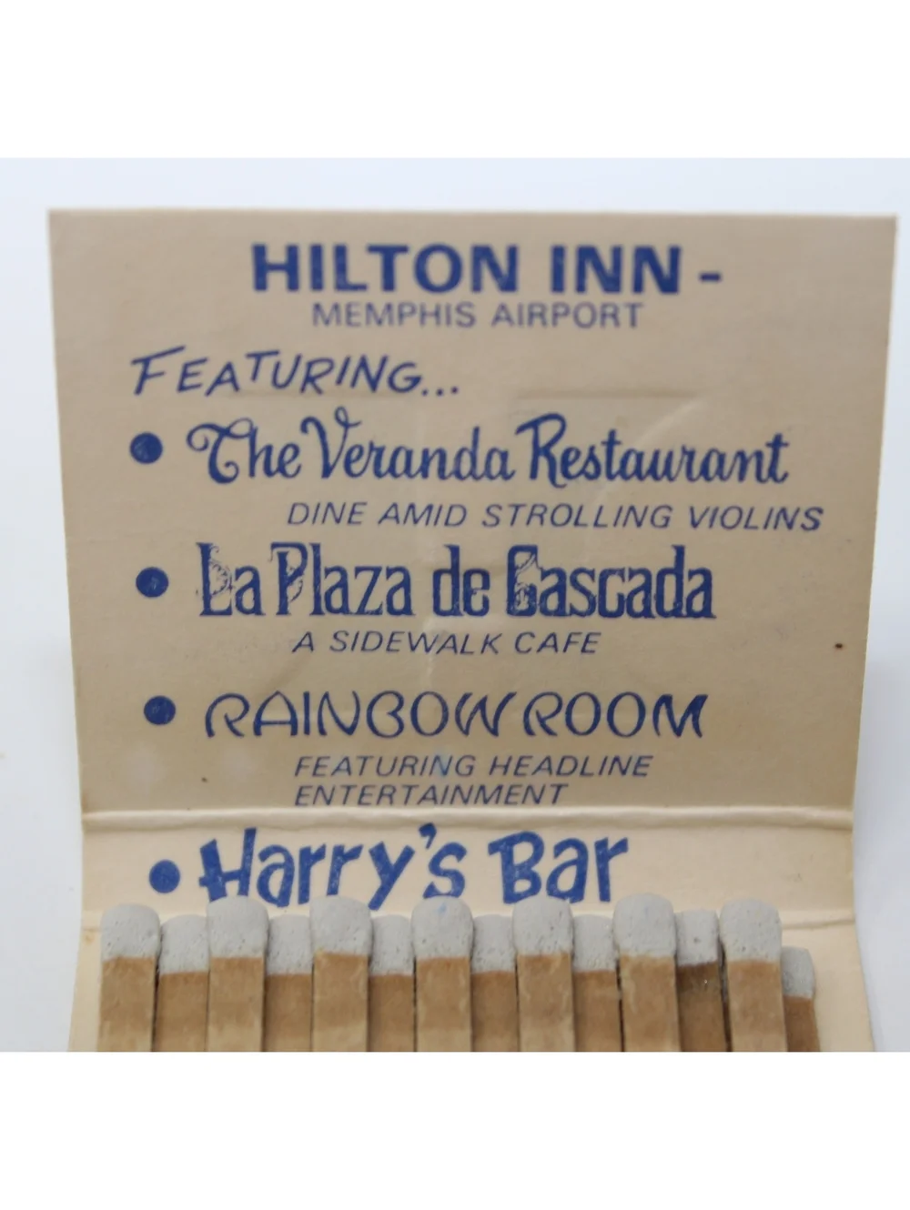N/A vintage matchbook